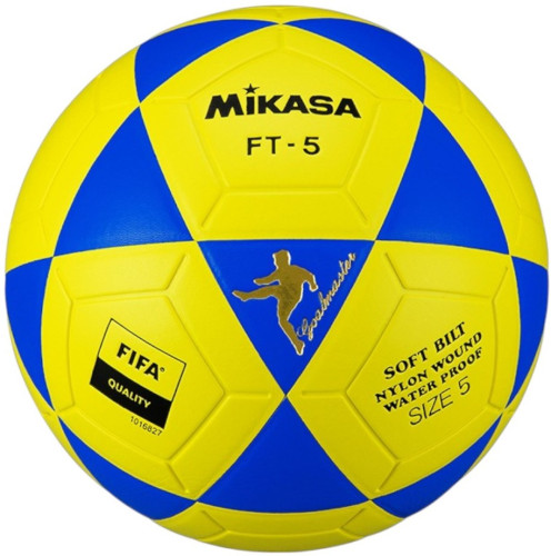 Mikasa FT-5BY-FQ FIFA Footvolleyball blau/gelb Gr. 5