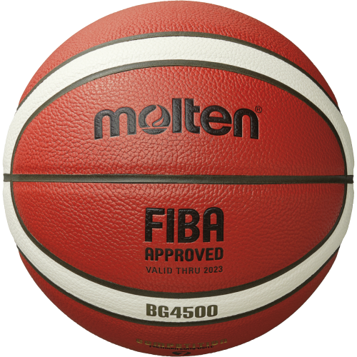 Molten BG4500 Wettspielball - FIBA Basketball aus Premium Synthetik-Leder Gr. 6, 7