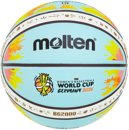 Molten Basketball FIBA Women´s Basketball Word Cup 2026 Replika B6G2000 blau Gr. 6