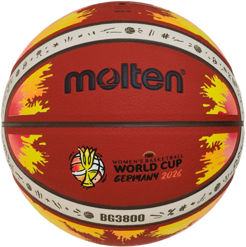 Molten Basketball FIBA Women´s Basketball Word Cup 2026 Replika B6G3800 orange Gr. 6
