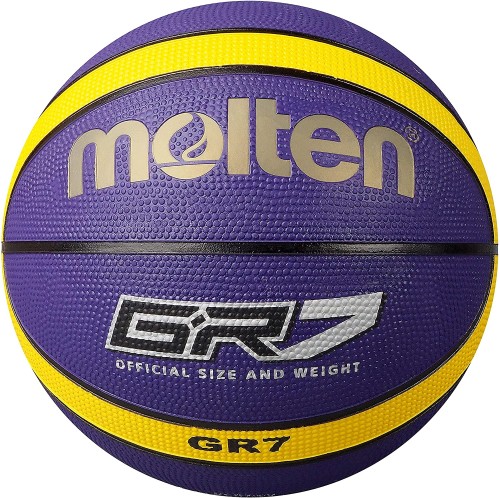 Molten Basketball Violett/Gelb Gr. 7