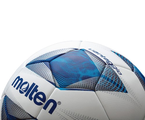 Molten Fußball F5A5000 Top Wettspielball weiß/blau/silber Gr. 5 5