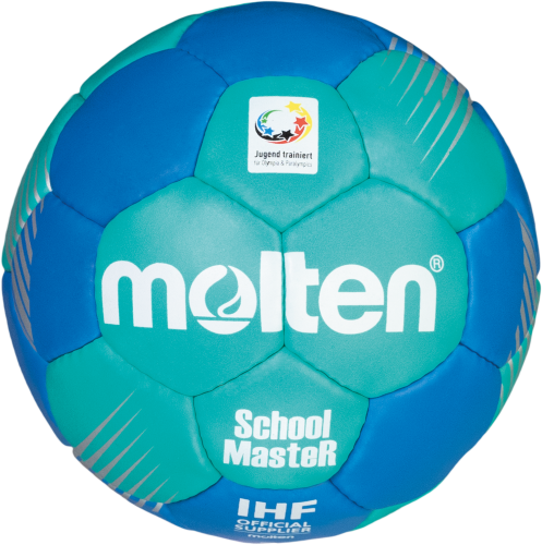 Molten Handball HF-SM School MasteR IHF grün/blau Gr. 1, 2, 3