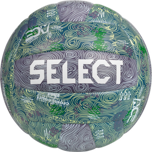 SELECT Beachvolleyball v26 blau/lila Gr. 5 Vorderseite