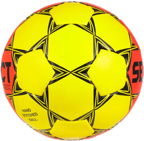 Preview: SELECT Handball Germany Special Trainingsball gelb/rot v26 Gr. 0, 1, 2, 3
