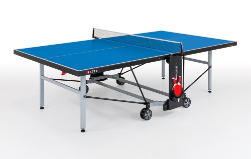 Sponeta Tischtennisplatte Outdoor blau S 5-73 e inkl. Netz