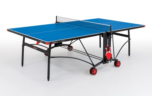 Sponeta Tischtennisplatte Outdoor blau S 3-87 e inkl. Netz
