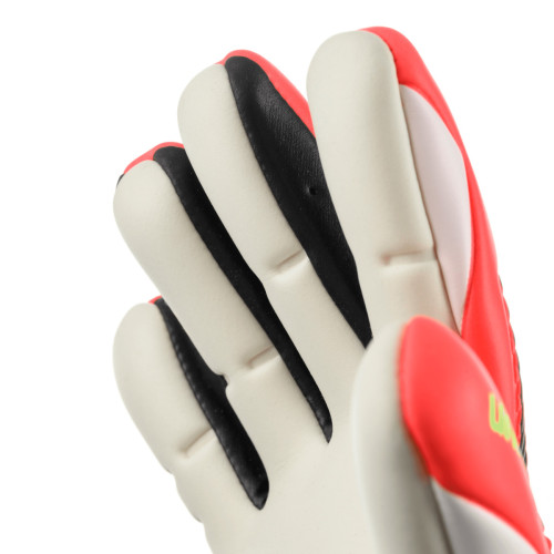 Preview: Uhlsport Torwarthandschuhe FM ZNE Absolutgrip HN fluo rot/weiß/fluo gelb Gr. 7 - 12