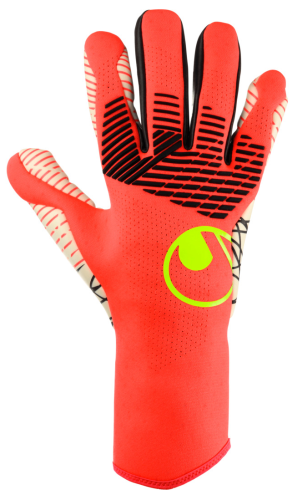 Uhlsport Torwarthandschuhe FM ZNE Ultragrip HN fluo rot/weiß/fluo gelb Gr. 7 - 12
