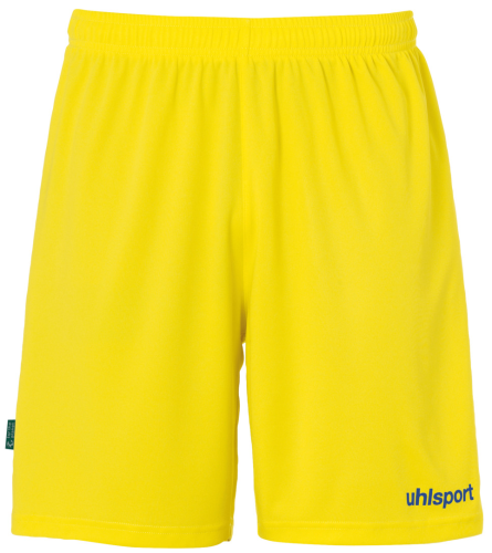 Uhlsport Fußball Center Basic Shorts FTP limonengelb/azurblau Gr. 116 - XXL