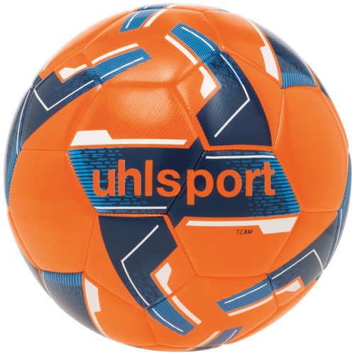 Uhlsport Fußball TEAM fluo orange/marine/weiß Gr. 5