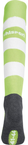 Uhlsport Team Pro Essential Stripe Stutzenstrumpf flash grün/weiß Gr. 28 - 47
