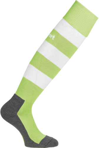 Uhlsport Team Pro Essential Stripe Stutzenstrumpf flash grün/weiß Gr. 28 - 47