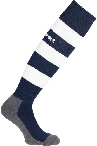 Uhlsport Team Pro Essential Stripe Stutzenstrumpf marine/weiß Gr. 28 - 47