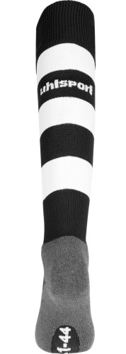 Uhlsport Team Pro Essential Stripe Stutzenstrumpf schwarz/weiß Gr. 28 - 47