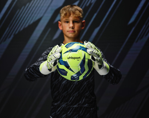 Preview: Uhlsport Fußball Team fluo gelb/marine/weiß Gr. 4