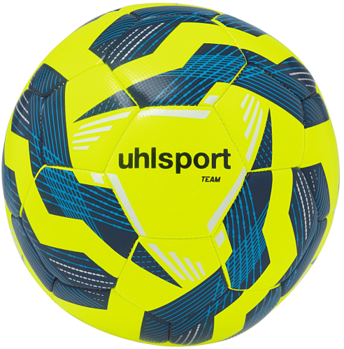 Uhlsport Fußball Team fluo gelb/marine/weiß Gr. 4
