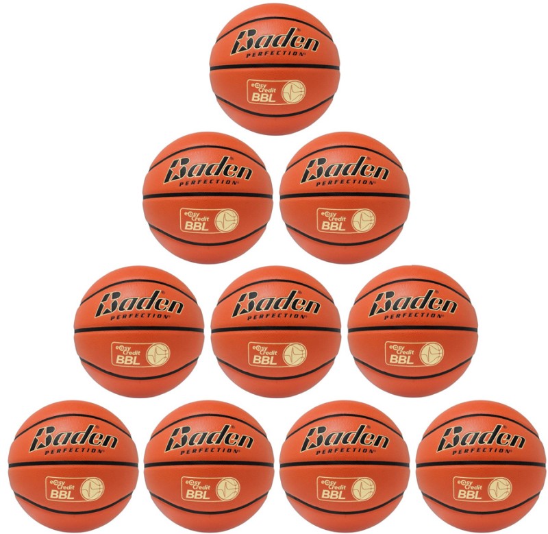 10er Ballpaket / Ballset Baden Basketball Elite Pro easyCredit BBL orange Gr. 7 10er Ballpaket / Ballset Baden Basketball Elite Pro easyCredit BBL orange Gr. 7