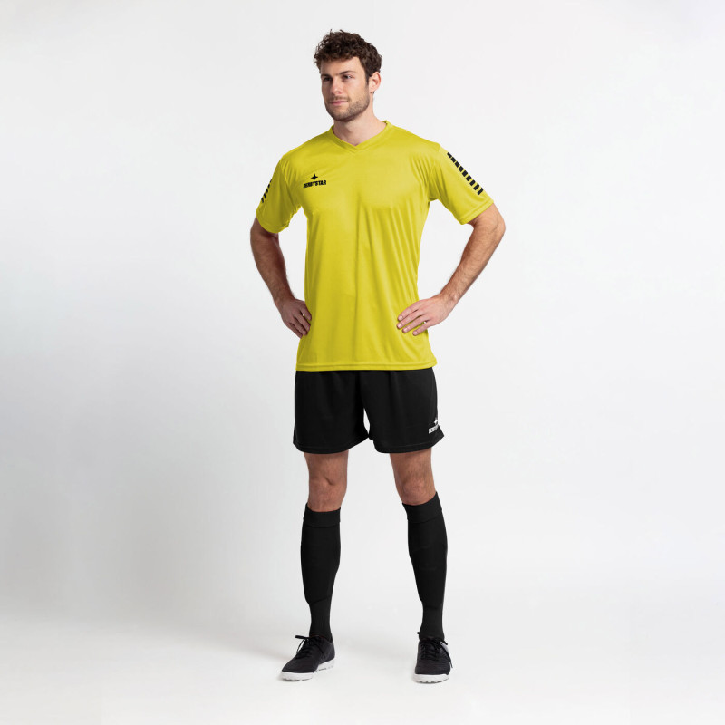 Derbystar Fußball Trikot Contra Kurzarm gelb/schwarz Gr. 116 - 3XL Derbystar Fußball Trikot Contra Kurzarm gelb/schwarz Gr. 116 - 3XL
