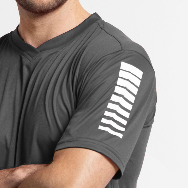 Derbystar Fußball Trikot Contra Kurzarm grau/weiß Gr. 116 - 3XL Derbystar Fußball Trikot Contra Kurzarm grau/weiß Gr. 116 - 3XL