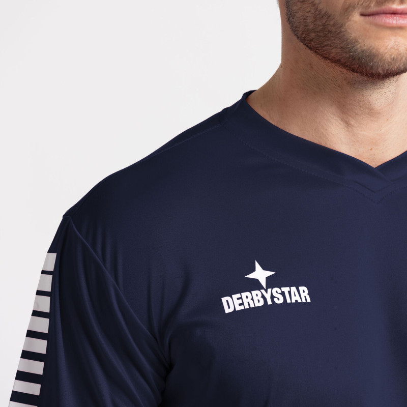 Derbystar Fußball Trikot Contra Kurzarm navy/weiß Gr. 116 - 3XL Derbystar Fußball Trikot Contra Kurzarm navy/weiß Gr. 116 - 3XL