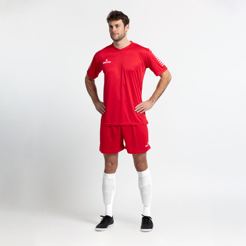 Derbystar Fußball Trikot Contra Kurzarm rot/weiß Gr. 116 - 3XL Derbystar Fußball Trikot Contra Kurzarm rot/weiß Gr. 116 - 3XL