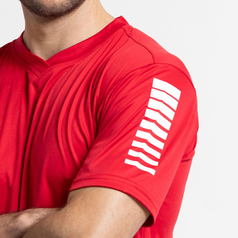 Derbystar Fußball Trikot Contra Kurzarm rot/weiß Gr. 116 - 3XL Derbystar Fußball Trikot Contra Kurzarm rot/weiß Gr. 116 - 3XL