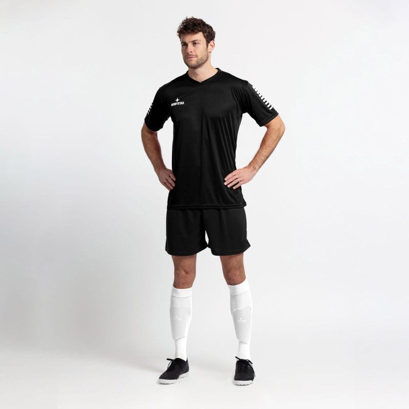 Derbystar Fußball Trikot Contra Kurzarm schwarz/weiß Gr. 116 - 3XL Derbystar Fußball Trikot Contra Kurzarm schwarz/weiß Gr. 116 - 3XL