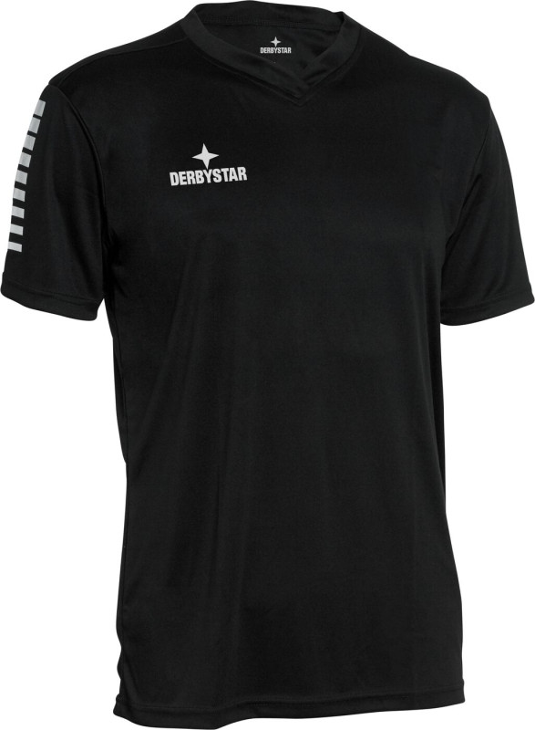 Derbystar Fußball Trikot Contra Kurzarm schwarz/weiß Gr. 116 - 3XL Derbystar Fußball Trikot Contra Kurzarm schwarz/weiß Gr. 116 - 3XL