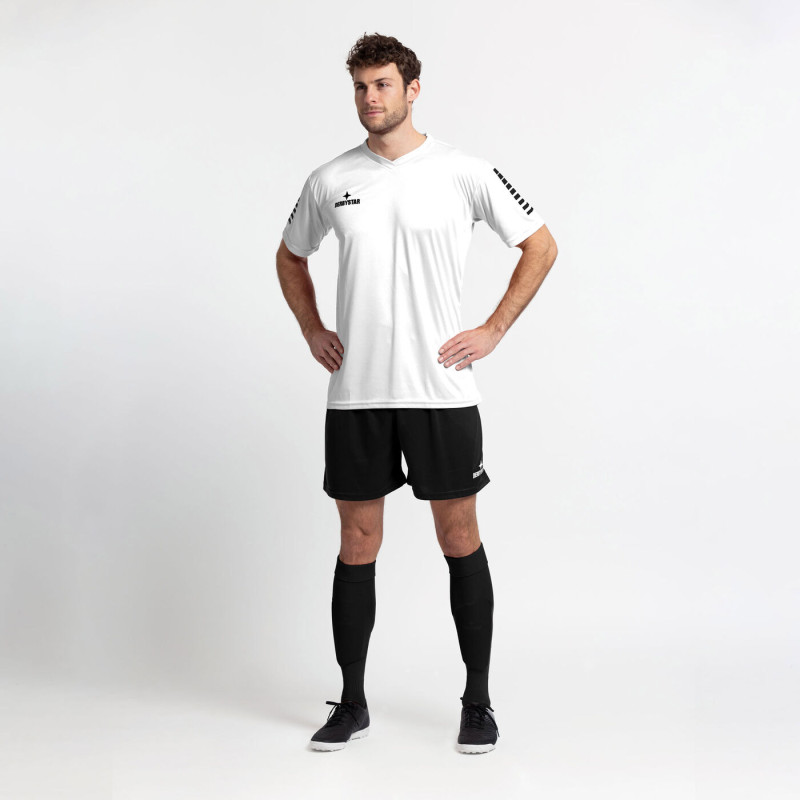 Derbystar Fußball Trikot Contra Kurzarm weiß/schwarz Gr. 116 - 3XL Derbystar Fußball Trikot Contra Kurzarm weiß/schwarz Gr. 116 - 3XL