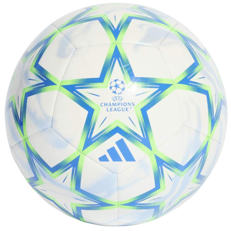 10er Ballpaket / Ballset Adidas Fußball UCL UEFA Champions League 26/27 Club white/blue/green Gr. 3, 4, 5