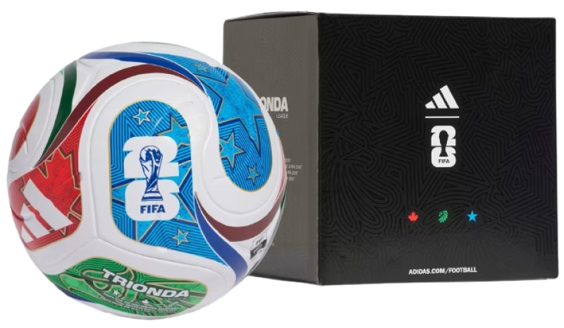 Adidas Fußball WM 2026 Trionda League + Geschenkbox Gr. 5