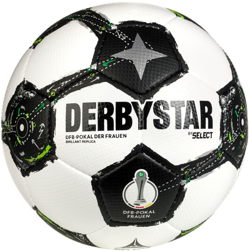 DERBYSTAR DFB-Pokal Brillant Replica Frauen v25 2025/2026 Fußball Gr. 5 Rückseite DERBYSTAR DFB-Pokal Brillant Replica Frauen v25 2025/2026 Fußball Gr. 5 Rückseite