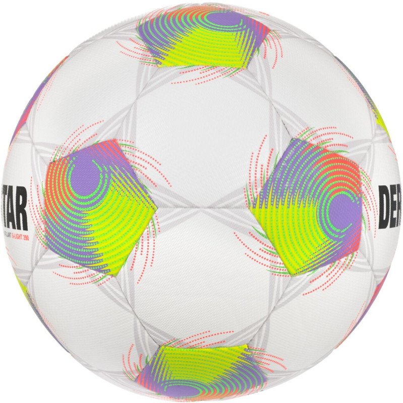 DERBYSTAR Fußball Brillant S-Light 290g Trainingsball v26 weiß/grün/lila Gr. 3, 4, 5 Seite