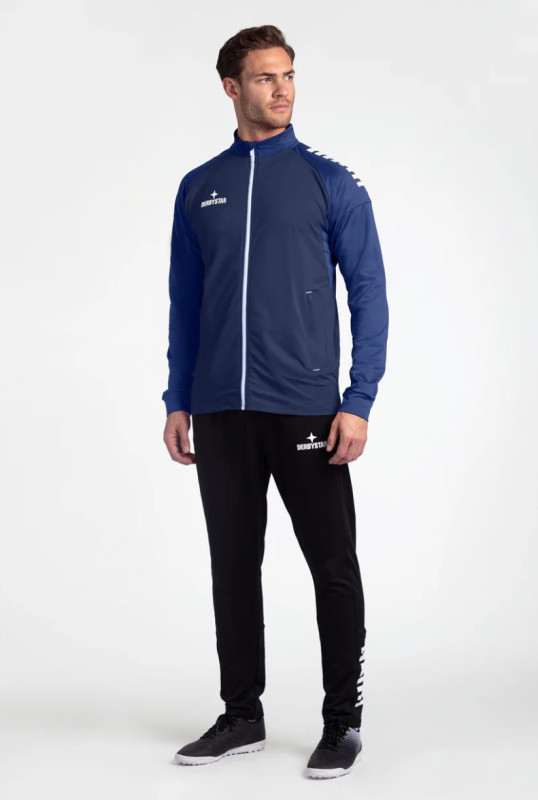 Derbystar Madrid Trainingsjacke navy/weiß Gr. 116 - 3XL