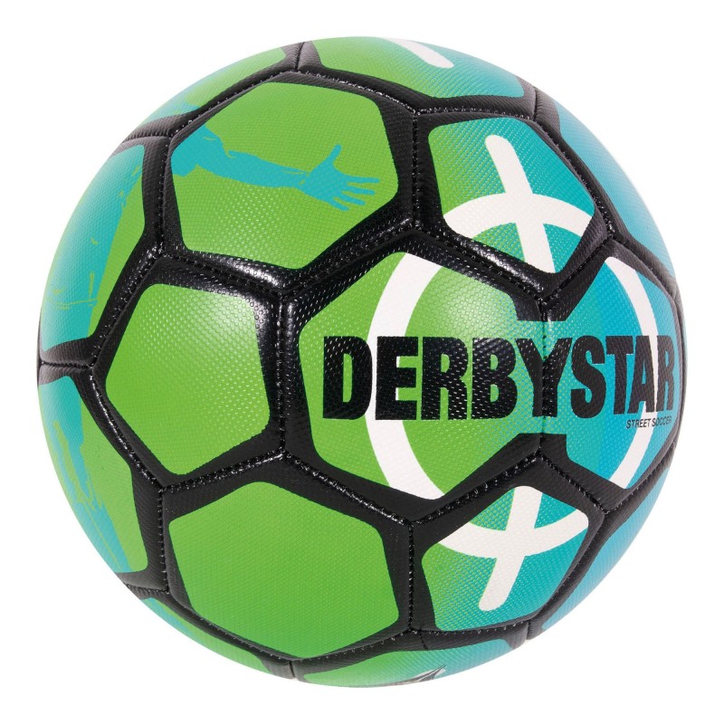 DERBYSTAR Fußball Street Soccer blau/grün/schwarz Gr. 5
