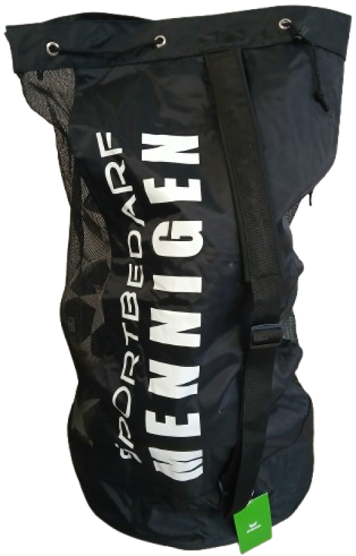 Erima Ballsack mit Sportbedarf Mennigen Branding + Schultergurt für bis zu 12 Bälle