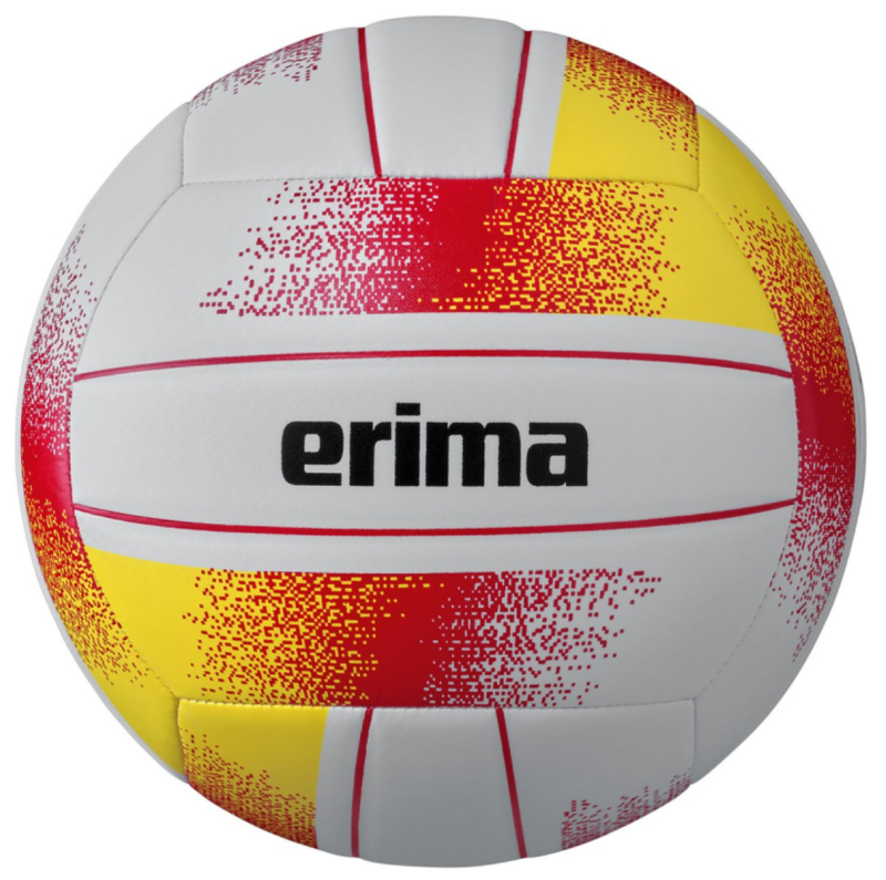 Erima Allround Volleyball Indoor/Outdoor weiß/rot/gelb Gr. 5