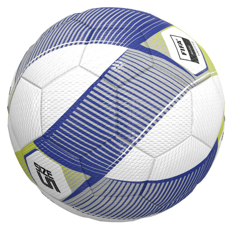 10er Ballpaket / Ballset Erima Fußball Hybrid Training 2.0 metallic blue/silver/lime Gr. 5