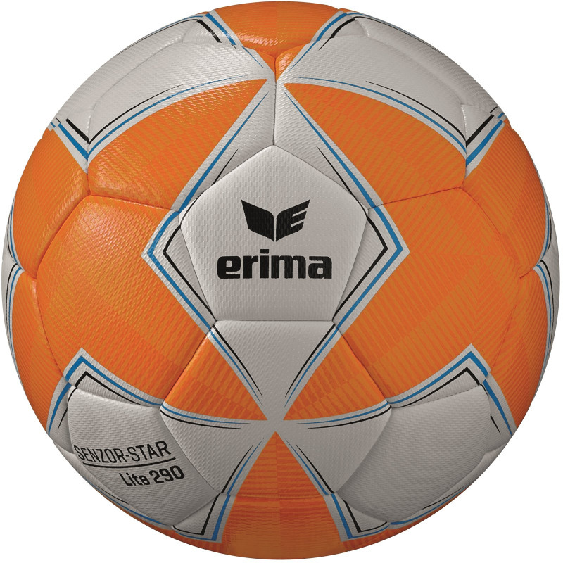 10er Ballpaket / Ballset Erima Fußball Senzor Star Lite 290g orange Gr. 4