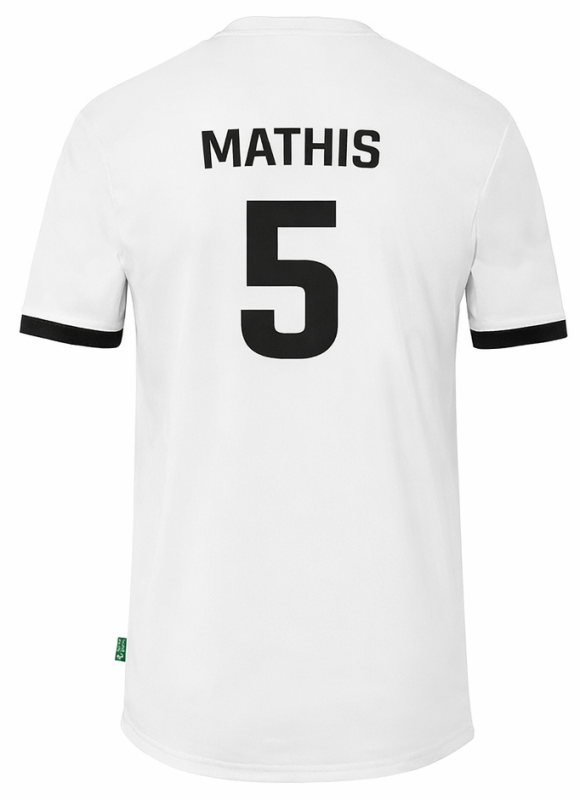 Geburtstagstrikot für Kinder mit Rückennummer + Name Gr. 116 - 164