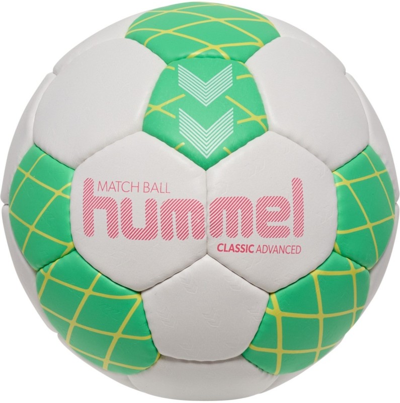 Hummel Classic Advanced Handball Wettkampfball weiß/grün Gr. 2