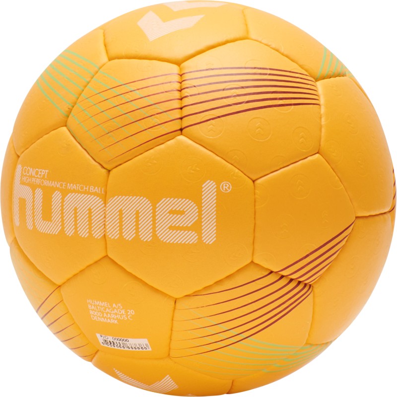 Hummel Handball Wettspielball Concept HB orange/rot/grün Gr. 2, 3
