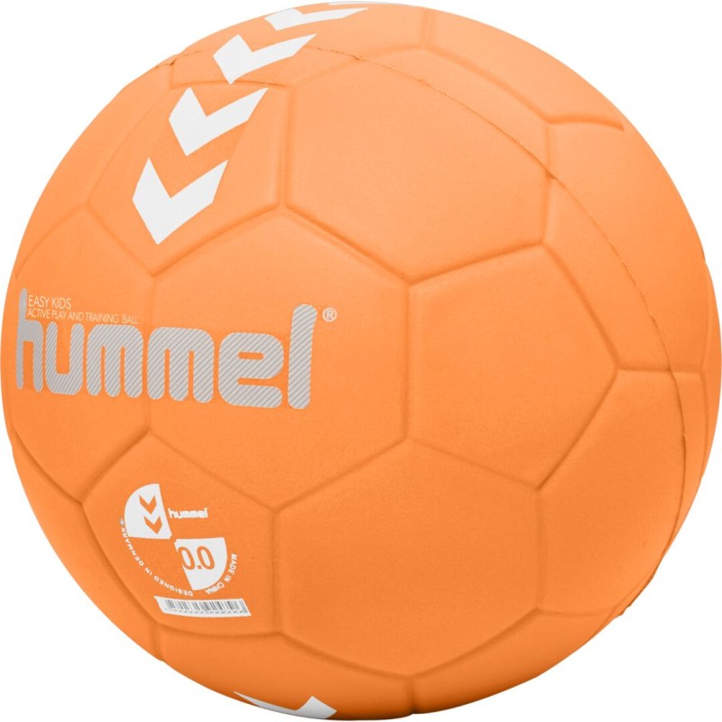 Hummel Handball Freizeit- und Trainingsball Easy Kids orange/weiß Gr. 00, 0, 1 Vorderansicht