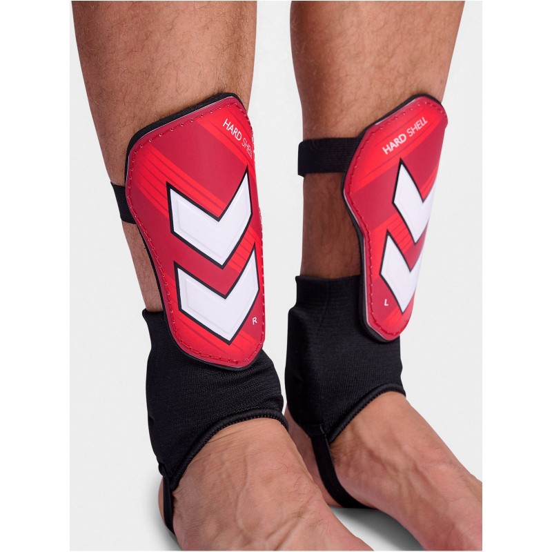 Hummel Schienbeinschoner hml Hard Shell pompeian red XS, S, M, L