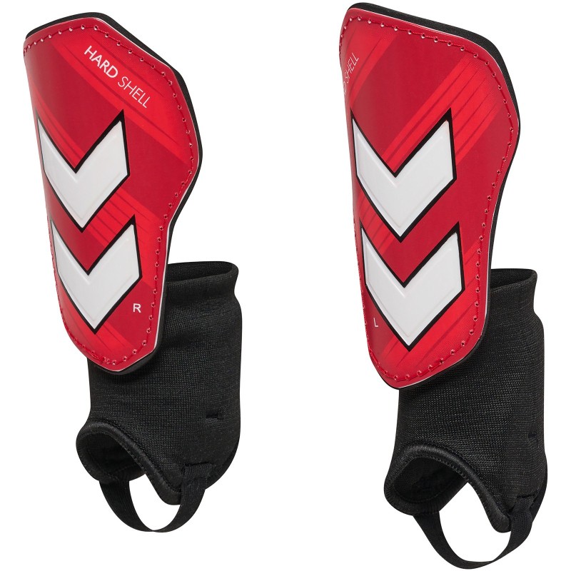 Hummel Schienbeinschoner hml Hard Shell pompeian red XS, S, M, L