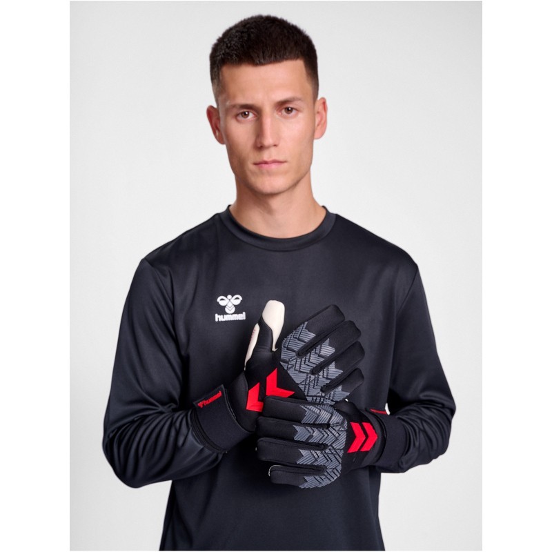 Hummel Torwarthandschuhe hmlGK Hyper Grip schwarz/weiß/rot Hummel Torwarthandschuhe hmlGK Hyper Grip schwarz/weiß/rot