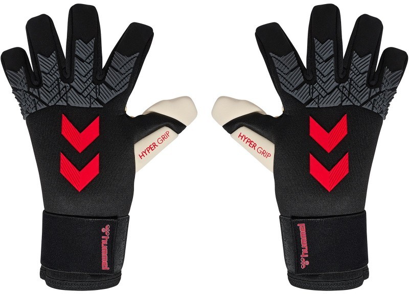 Hummel Torwarthandschuhe hmlGK Hyper Grip schwarz/weiß/rot Hummel Torwarthandschuhe hmlGK Hyper Grip schwarz/weiß/rot
