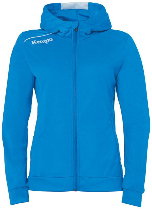 Kempa Player Kapuzenjacke Damen kempablau/weiß Gr. XS, S, M, L, XL, XXL