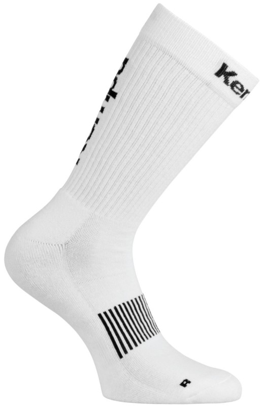 Kempa Logo Classic Socken weiß/schwarz